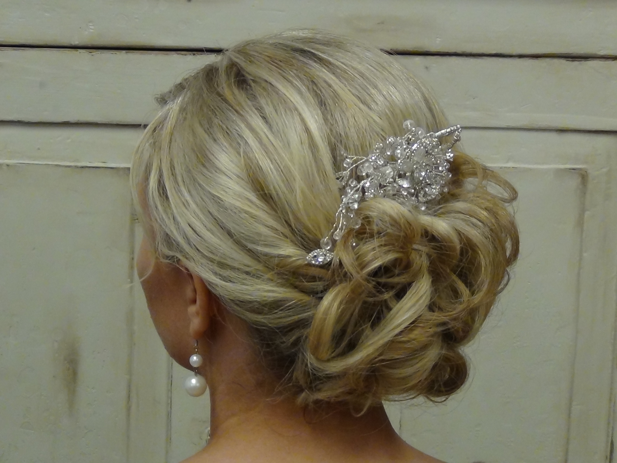 Beautiful Wedding Updo For A Beautiful Bride  Boys and 