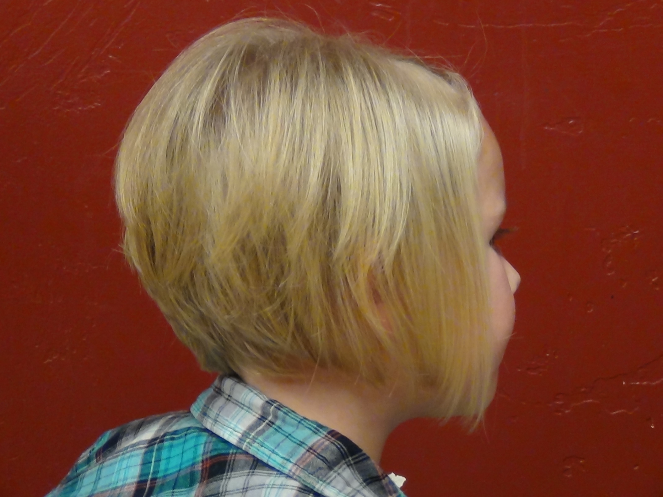 Style A Line Hair Cut On The Cutest Little Girl S Hair